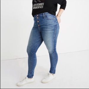 BOGO Madewell 10” High Rise Skinny Cordova Jeans